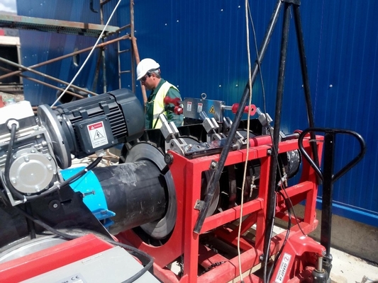 Butt Fusion Welder สำหรับเชื่อมท่อ HDPE ขนาด 800 มม.