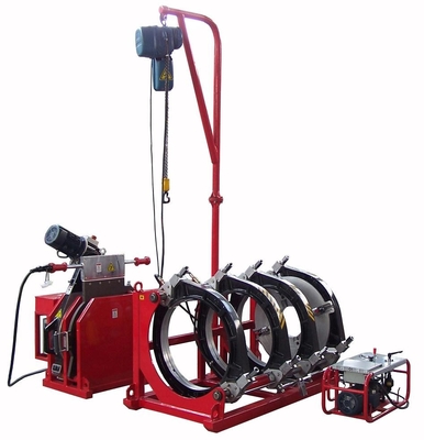 เครื่องเชื่อมฟิวชั่นก้นไฮดรอลิก HDPE 380V 630MM