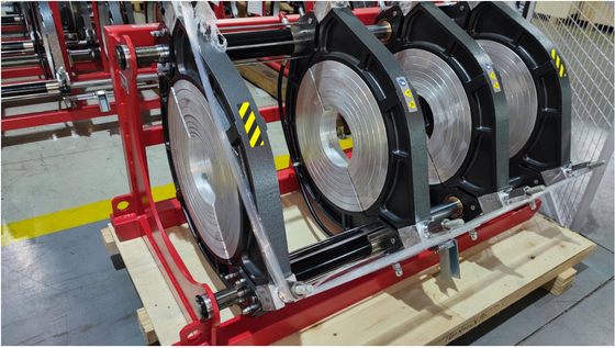 0.75KW 90mm เครื่องเชื่อมฟิวชั่นก้นไฮดรอลิกสำหรับท่อ Hdpe