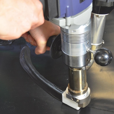 Hdpe Geomembrane มือถือพลาสติก Extruder Weldy Booster Ex2
