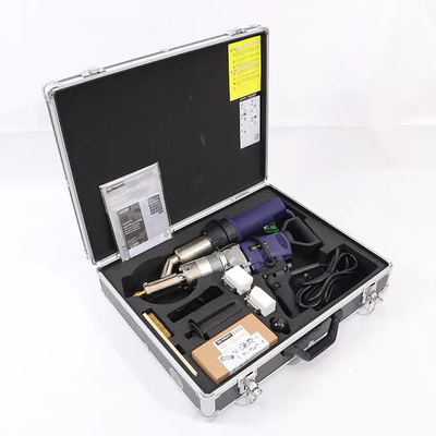 230v Booster Ex2 เครื่องเชื่อมพลาสติก extrusion มือถือที่มีรองเท้าเชื่อมหลากหลาย