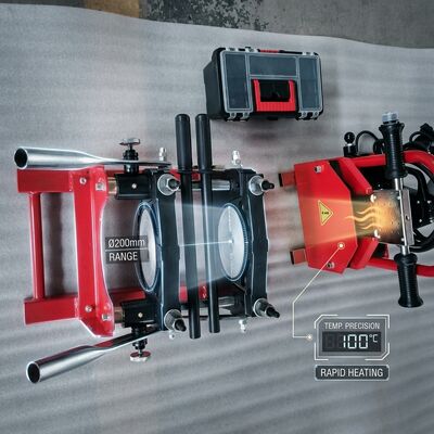 Precision 160mm PE Butt Fusion Welder 220V Manual Operation