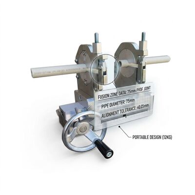 20mm Mini Manual Butt Welding Machine | Small Diameter Pipe Fusion