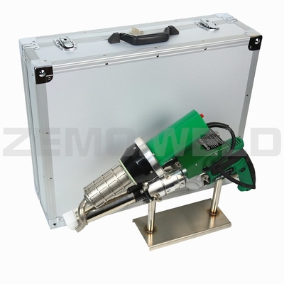 2.0KG / H อากาศร้อน Hand Extruder เครื่องจักร เมมเบรน สำหรับการก่อสร้างหลังคา