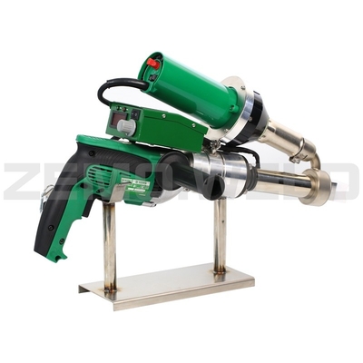 เครื่องอัดรีดพลาสติกแบบมือถือ HDPE 3200W， 220V ปืนเชื่อมพลาสติกอัดขึ้นรูป