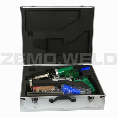 DWC ท่อs Hand Held Plastic Extrusion Welder Automatic 2KG / H สำหรับบ่อปลา