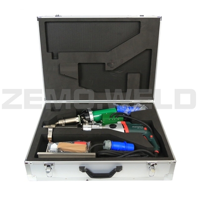 800W Hand Held Plastic Extruder ความหนา 20 มม. สำหรับ Sheet เมมเบรน ท่อ