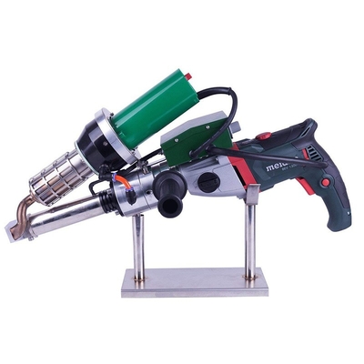 CE Hand Held Plastic Extruder 380degree, เครื่องเชื่อมแผ่นพลาสติก PVDF