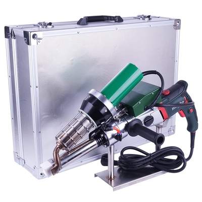 CE Hand Held Plastic Extruder 380degree, เครื่องเชื่อมแผ่นพลาสติก PVDF