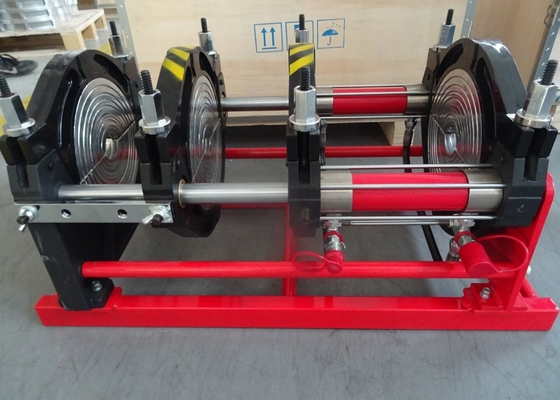 เครื่องเชื่อมเทอร์โมพลาสติกขนาด 2 นิ้ว HDPE ท่อ ก้น ฟิวชั่น Semi Automatic