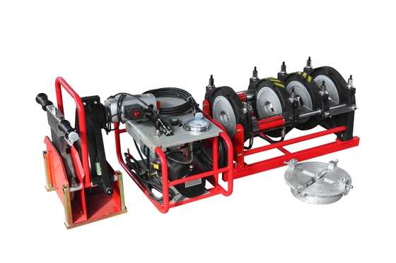 ไฮดรอลิก HDPE ก้น ฟิวชั่น เครื่องเชื่อมท่อ 10 นิ้ว Automatic