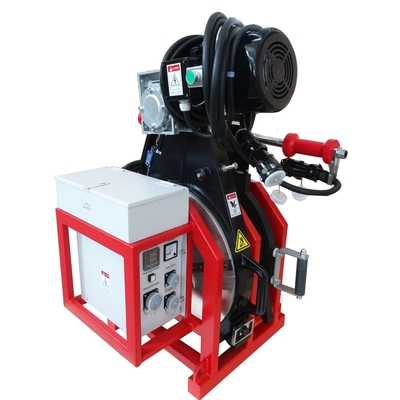 18 "HDPE ก้น ฟิวชั่น เครื่องเชื่อม 415V 60HZ Poly ท่อ ฟิวชั่น เครื่องเชื่อม