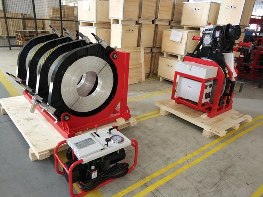 380V 36''IPS HDPE เครื่องเทอร์โมฟิวชั่น 1360KG กึ่งอัตโนมัติ