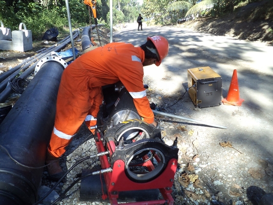 ZEMO 5.35KW HDPE ก้น ฟิวชั่น เครื่องเชื่อม, IPS HDPE ท่อ Joint เครื่องจักร