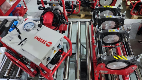 เครื่องเชื่อมฟิวชั่นก้นไฮดรอลิก 160 มม. 1KW เฟสเดียว