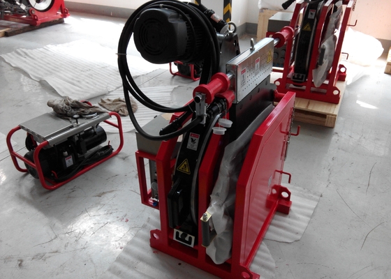 800MM 415V เครื่องเชื่อมแบบก้นไฮดรอลิก 16Mpa Poly ฟิวชั่น Welder ISO
