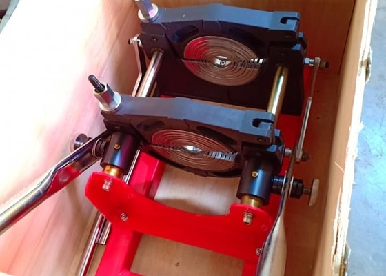 110MM Two Clamps Manual เครื่องเชื่อม Hdpe เฟสเดียว Delicate