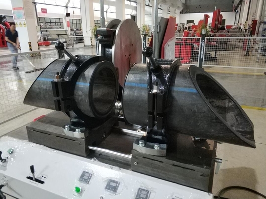 SHG315 Workshop การติดตั้งเครื่องเชื่อมท่อ อิเล็กโทรฟิวชั่น 315mm 7.25KW